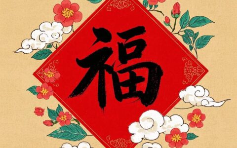 “福”字怎么贴